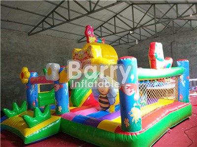 Princess Inflatable Playground For Garden , Inflatable Fun City China BY-IP-027